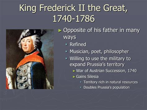 frederick ii of prussia biography examples