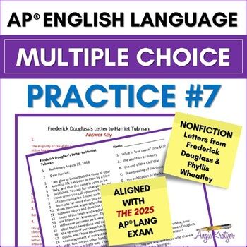 Full Download Frederick Douglass Ap Language Multiple Choice Answers 