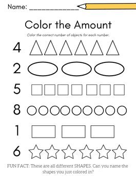 Free 123 Worksheet Pack For Preschool 5 Pages Kindergarten 123 Worksheet - Kindergarten 123 Worksheet
