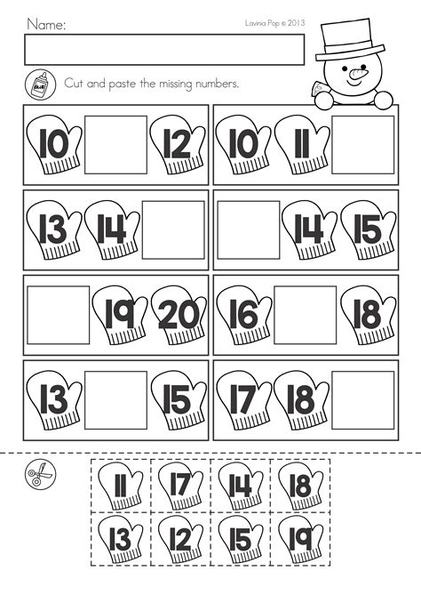 Free 15 Winter Worksheets For Kindergarten Instant Download Kindergarten Winter Worksheet - Kindergarten Winter Worksheet