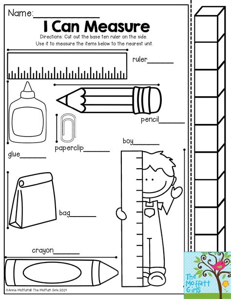 Free 1st Grade Measurement Resources Tpt First Grade Measurement Activities - First Grade Measurement Activities