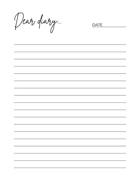 free 2015 diary template