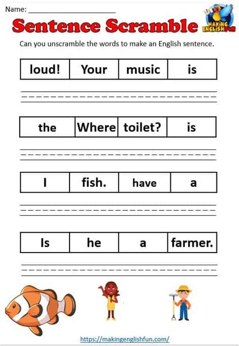 Free 2nd Grade English Worksheetsmaking English Fun 2nd Grade English Lessons - 2nd Grade English Lessons