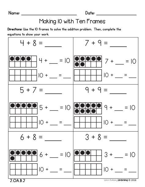 Free 2nd Grade Math Worksheets Grade 2 - Grade 2
