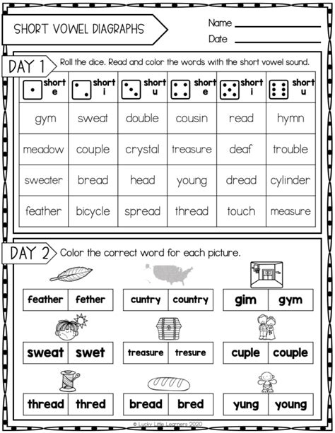 Free 2nd Grade Phonics Worksheets Tpt Phonics Worksheets For Second Grade - Phonics Worksheets For Second Grade