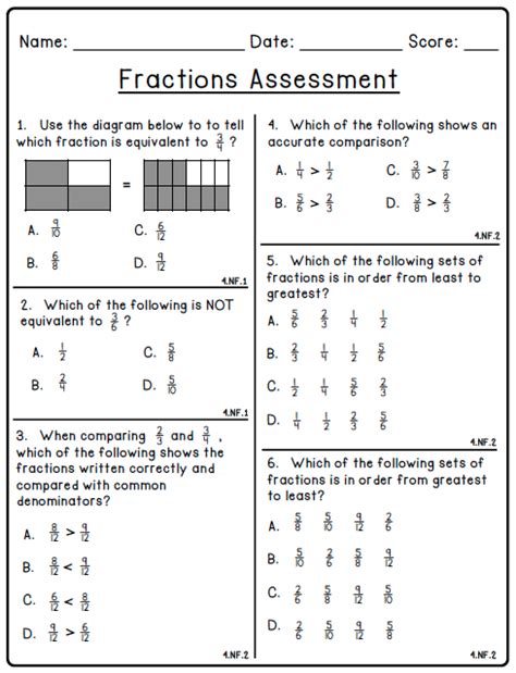 Free 4th Grade Common Core Math Practice Test 4th Grade Answer Key - 4th Grade Answer Key