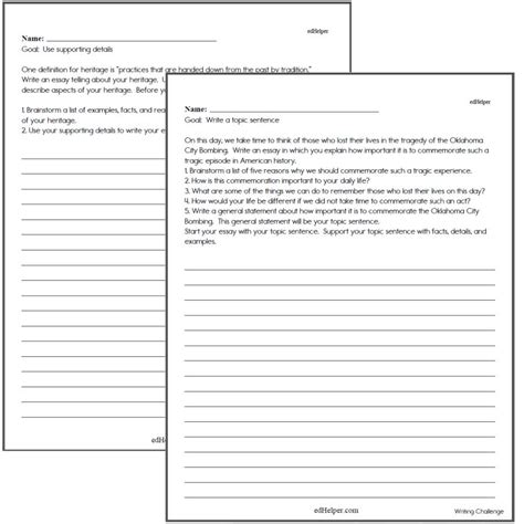 Free 6th Grade Worksheets Essay Writing Sixth Grade Worksheet - Essay Writing Sixth Grade Worksheet
