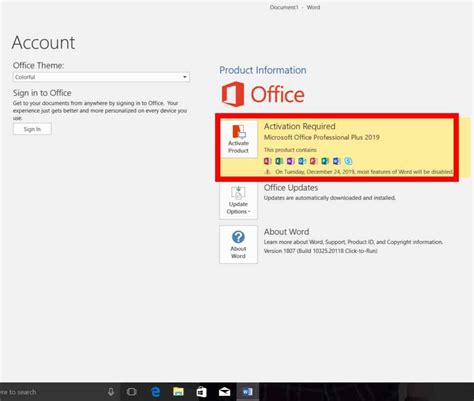 free activation microsoft Office 2019 new