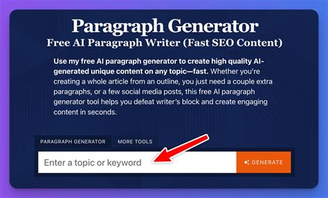 Free Ai Paragraph Generator