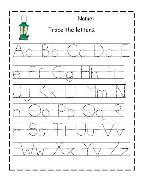 Free Alphabet Worksheets Education Com Learn Alphabets With Pictures - Learn Alphabets With Pictures