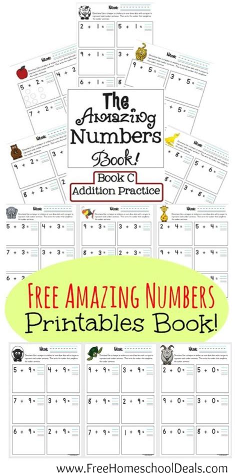 Free Amazing Numbers Printables Book Subscriber Freebie My Numbers Book Printable - My Numbers Book Printable