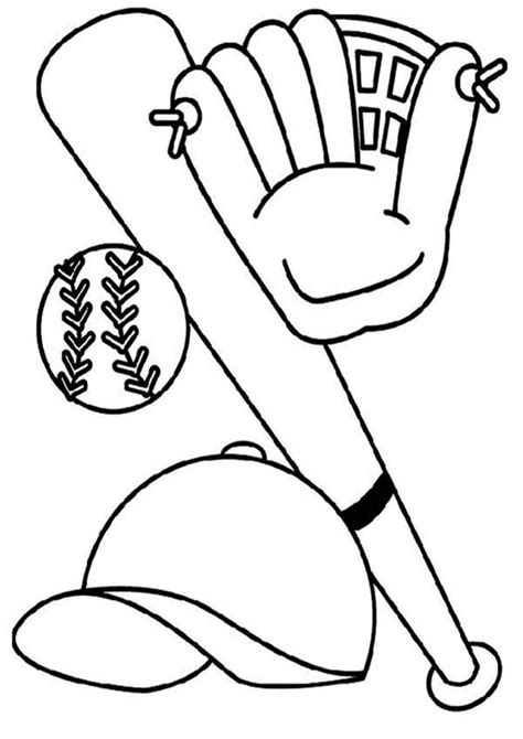 Free Amp Easy To Print Baseball Coloring Pages Printable Baseball Coloring Pages - Printable Baseball Coloring Pages