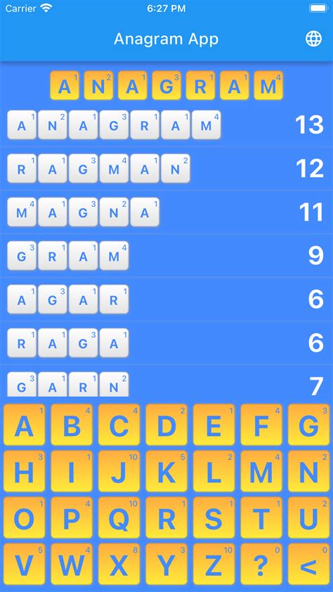 Free Anagram Solver