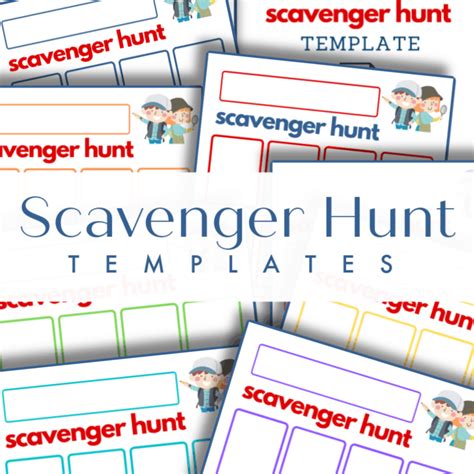Free And Customizable Scavenger Hunt Templates Canva Printable Internet Scavenger Hunt - Printable Internet Scavenger Hunt