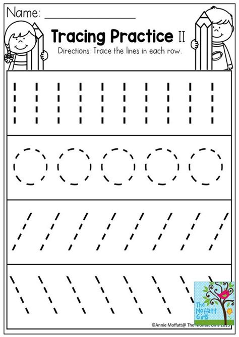 Free And Easy To Print Tracing Lines Worksheets Preschool Line Tracing Worksheets - Preschool Line Tracing Worksheets