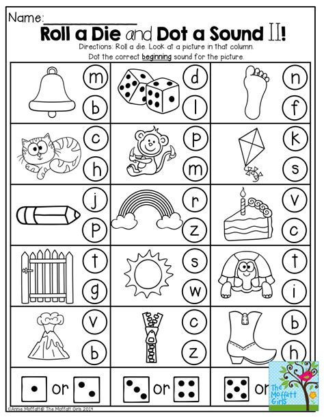 Free And Fun Beginning Sounds Worksheets For Preschools Kindergarten Phonics Worksheets Beginning Sounds - Kindergarten Phonics Worksheets Beginning Sounds