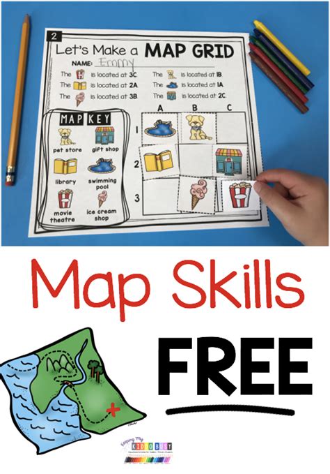 Free And Fun Kindergarten Map Activities Cleverlearner Map Worksheets For Kindergarten - Map Worksheets For Kindergarten