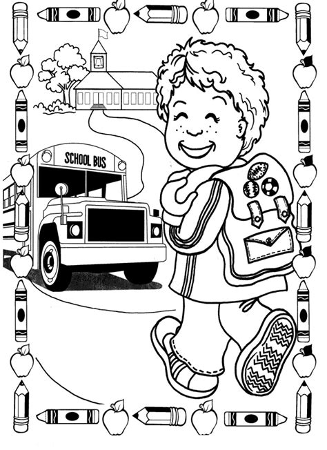 Free Back To School Coloring Pages For Preschool Preschool Back To School Coloring Pages - Preschool Back To School Coloring Pages