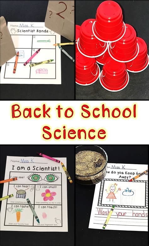 Free Back To School Science Activities Teaching With Back To School Science Activities - Back To School Science Activities