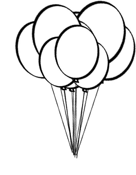 Free Balloon Coloring Pages Amp Book For Download Balloon Coloring Pages Printable - Balloon Coloring Pages Printable