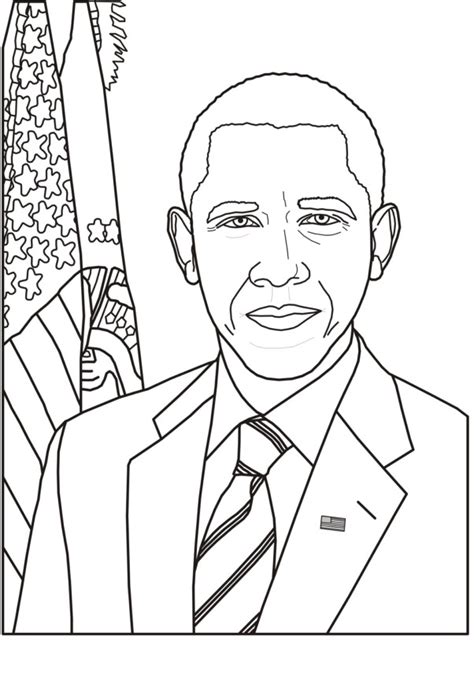 Free Barack Obama Coloring Page Kidadl Barack Obama Coloring Page - Barack Obama Coloring Page