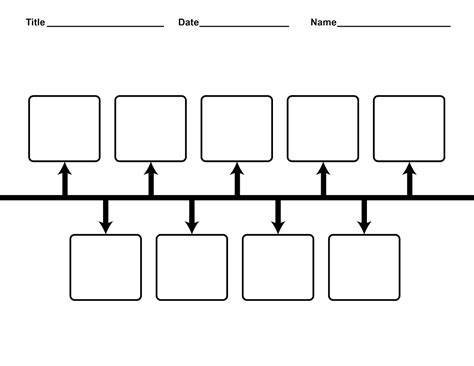 Free Blank Timeline Template
