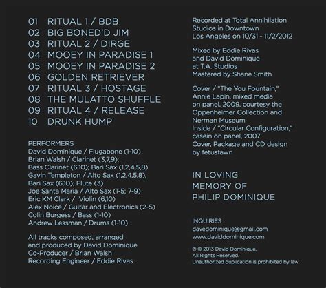 free cd liner notes template