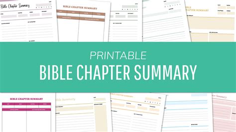 Free Chapter Summaries