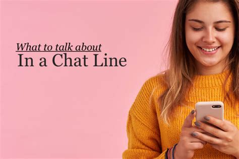 free chat lines for dating