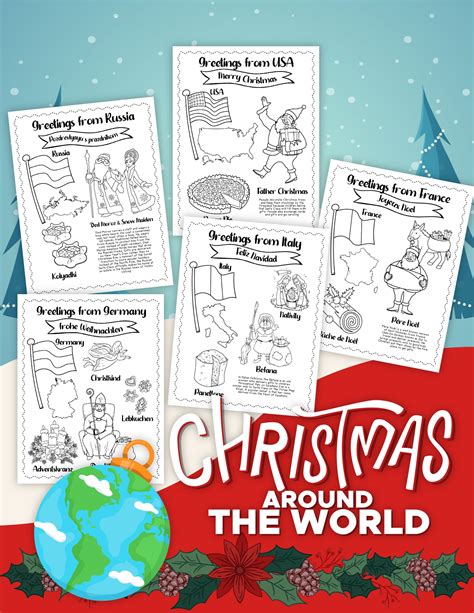 Free Christmas Around The World Coloring Pages Holidays Around The World Coloring Pages - Holidays Around The World Coloring Pages