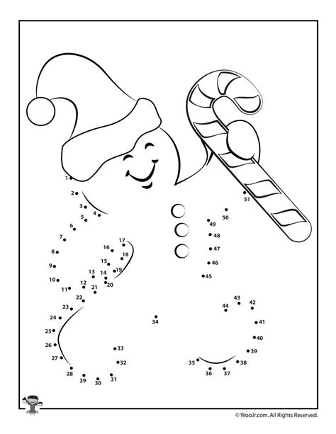 Free Christmas Connect The Dots Worksheets Connect The Dots Christmas - Connect The Dots Christmas