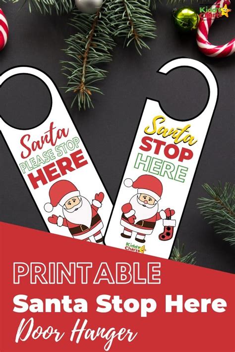 Free Christmas Door Hanger Printable For Kids To Printable Christmas Door Hanger - Printable Christmas Door Hanger
