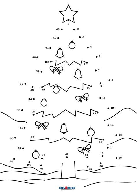 Free Christmas Dot To Dot Worksheets Christmas Dot To Dot 1 10 - Christmas Dot To Dot 1 10