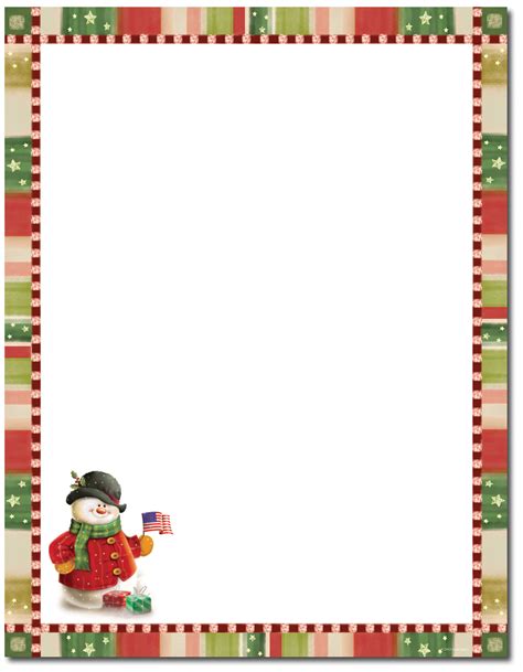 Free Christmas Stationery And Letterheads To Print The Printable Christmas Writing Paper - Printable Christmas Writing Paper