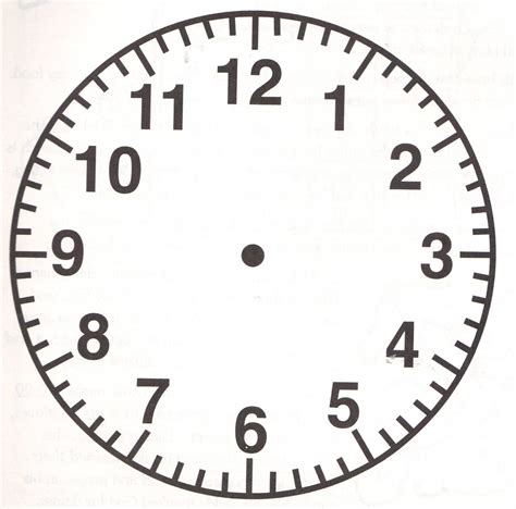 Free Clock Faces Printable Activity Shelter Clock Face Without Numbers - Clock Face Without Numbers
