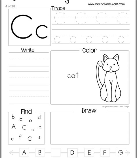 Free Collection 55 Letter C Preschool Worksheets 2019 Preschool Letter C Worksheets - Preschool Letter C Worksheets
