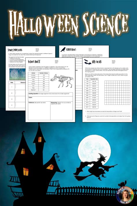 Free Collection Of Halloween Science Worksheets For Kids Halloween Science Worksheets - Halloween Science Worksheets