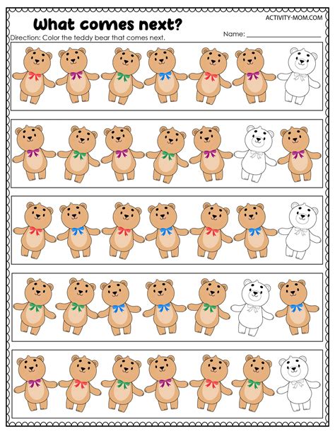 Free Counting Bears Worksheets Amp Printable Activities Math Bears - Math Bears