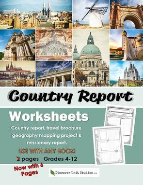 Free Country Report Worksheets Justaddcoffee The Homeschool Country Report Worksheet - Country Report Worksheet