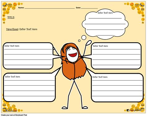 Free Creative Writing Worksheets Storyboardthat Writing Sheet - Writing Sheet