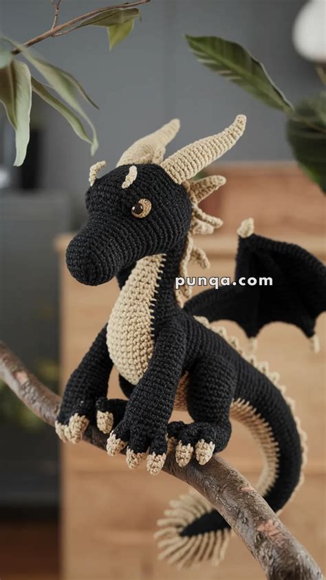Free Crochet Dragon Pattern