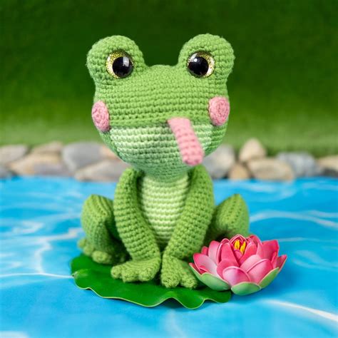 Free Crochet Frog Pattern