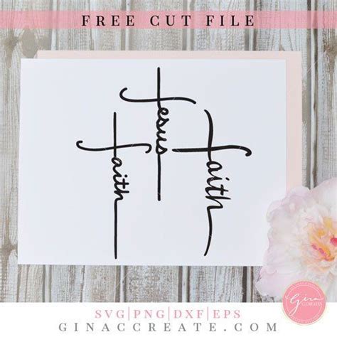 free cross svg – Gina C. Creates