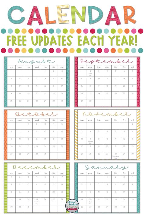 Free Custom Printable Classroom Calendar Templates Canva Calendar Activities For Elementary Students - Calendar Activities For Elementary Students