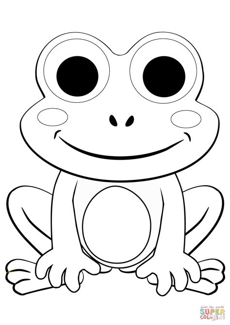 Free Cute Frog Coloring Pages For Kids Ashley Preschool Frog Coloring Pages - Preschool Frog Coloring Pages