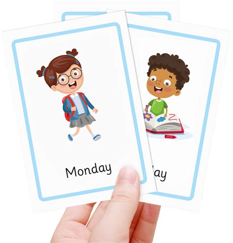 Free Days Of The Week Flashcards Games4esl Days Of The Week Printable - Days Of The Week Printable