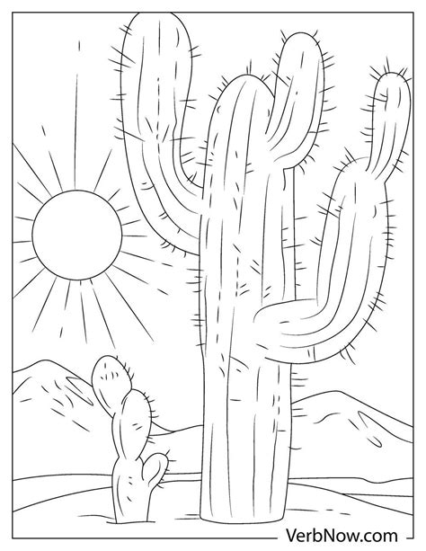 Free Desert Landscape Coloring Pages Amp Book For Desert Animals Coloring Pages - Desert Animals Coloring Pages