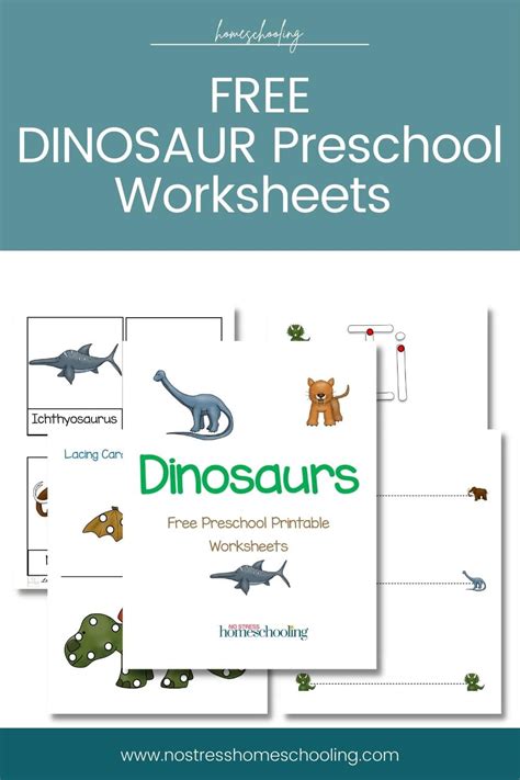 Free Dinosaur Preschool Worksheets Over 30 Pages Preschool Dinosaur Worksheets - Preschool Dinosaur Worksheets
