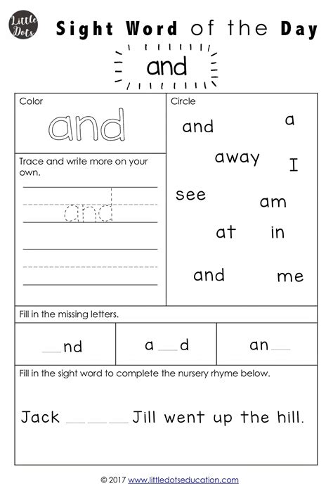 Free Dolch Sight Word Worksheet A Worksheets4free Sight Word Trace Worksheet - Sight Word Trace Worksheet