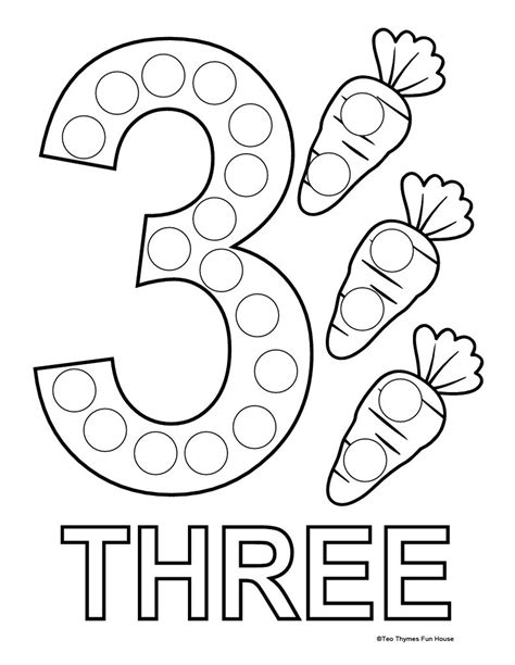 Free Dot Numbers 1 10 Printables Teaching 2 Counting Dots On Numbers - Counting Dots On Numbers